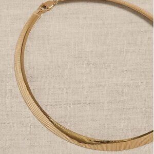 BANANA REPUBLIC RAVENA HERRINGBONE SNAKE CHAIN | AUREUS + ARGENT *BNWT*